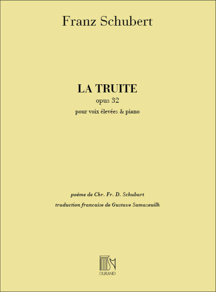 La Truite Voix Elevee-Piano